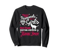 Girl's Best Friend Never Owned A Havana Brown Cat Lover Felpa