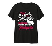 Girl's Best Friend Never Owned A Himalayan Cat Funny Kitten Maglietta Premium