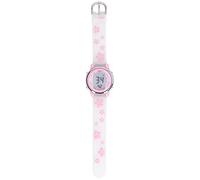 Girls Digital Sport Orologi Orologio da cartone animato 3D in scala chiara con LED Readlight Alarring per 3-10 anni (White)