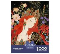 Girl's Flowers Puzzle 1000 Pezzi Classico Per Adulti E Bambini Dai 12 Anni,beautiful, Giochi E Giocattoli Educativi Challenge Gift, Idea Regalo Per Lei O Lui Per Uomini E Donne 70x50cm/1000pcs