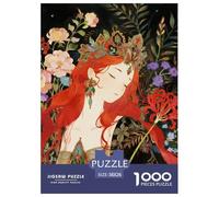 Girl's Flowers Puzzle 1000 Pezzi Fun Per Adulti E Bambini Dai 12 Anni,beautiful, Gioco Di Famiglia, Idea Regalo Per Lei O Lui Per Uomini E Donne 38x26cm/1000pcs