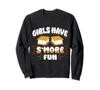 Girls Have S’more Fun Funny Camping Outdoor Gift Felpa