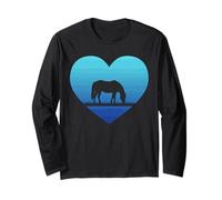 Girls Horse Lover Shirts Boys Women Who Loves Horses Riding Maglia a Manica