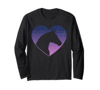 Girls Horse Lover Shirts Boys Women Who Loves Horses Riding Maglia a Manica