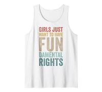 Girls Just Want To Have Fundamental Rights Parità Femminista Canotta