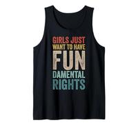 Girls Just Want To Have Fundamental Rights Parità Femminista Canotta