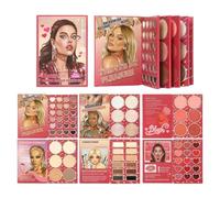Girls Makeup Set - 6-Panel Versatile Matte Shimmer Cosmetics | Vibrante e lungo Lasting Makeup Eyeshadow Highlighter Set,per lo stadio Incontri Travel Commuting Photography Mother Wife Girlfriend