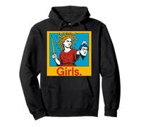 Girls Medusa Feminist Greek Mythology Art Felpa con Cappuccio