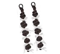 Girls Synthetic Hairpiece Extensions Hair Parrucche Intrecciate Per Cosplay Street Photography Accessorio Sintetico Per Costume Costume A Nastro Accessorio Capelli Intrecciati