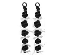 Girls Synthetic Hairpiece Extensions Hair Parrucche Intrecciate Per Cosplay Street Photography Accessorio Sintetico Per Costume Costume A Nastro Accessorio Capelli Intrecciati