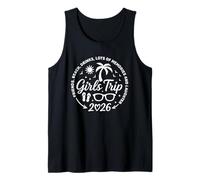 Girls Trip 2026 Amici Bevande Spiaggia Molti Ricordi Donne Canotta