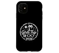 Girls Trip 2026 Amici Bevande Spiaggia Molti Ricordi Donne Custodia per iPhone 11