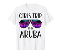 Girls Trip 2026 Aruba Caraibi Donna Weekend Estate Maglietta