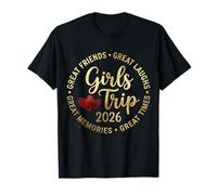 Girls Trip 2026 Great Friends Great Memories Matching Group Maglietta