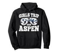 Girls Trip Aspen 2026 Weekend sugli Sci Felpa con Cappuccio