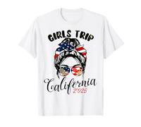 Girls Trip California 2025 Donna Weekend Birthday Squad Maglietta
