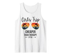 Girls Trip Cheaper Than a Therapy 2026 Group Matching Party Canotta