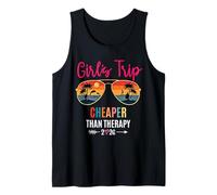Girls Trip Cheaper Than a Therapy 2026 Summer Girls Weekend Canotta