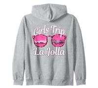 Girls Trip La Jolla Bachelorette Donne Viaggio Felpa con Cappuccio
