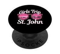 Girls Trip St. John USVI Viaggio di addio al nubilato PopSockets PopGrip Adesivo