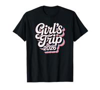 Girl's Trip Vintage Retro 1990s Bubble Letters Maglietta
