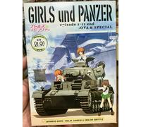 Girls und Panzer (VOL.1 - 12 End + OVA + Special) ~ Sottotitolo inglese ~ DVD...