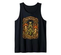 Girls Will Be Girls Praying Mantis Art Nouveau Poster Canotta