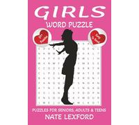 Girls Word Search Puzzle Book: Word Searches with Easy to Read Print about Girls, Daughters, Teenager and more | 6x9 inches, 110 pages |50+ Puzzles … Gifts for Vacations, Holidays and Free Times