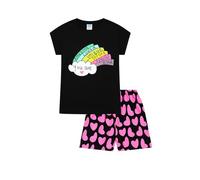 Girls You Are Amazing, Loved, Unique, Forte, Special, Kind - Pigiama corto in cotone per bambini, Nero , 13-14 Years