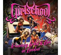 Girlschool Running Wild & Live in London (CD) Album with DVD