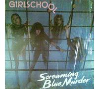 GIRLSCHOOL - SCREAMING BLUE MURDER LP (VINYL) ITALIAN BRONZE 1982