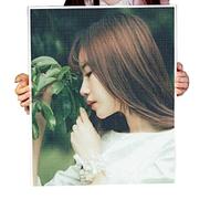 GIRLSIGHT Pittura Diamante Kit Personalizzato DIY 5D per numero Kit Full Drill Ricamo Dipinti Foto Arti Parete Decor 30x40cm