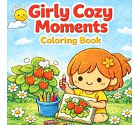 Girly Cozy Moments: Coloring Book for Teens and Adults