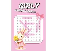 Girly Number Search: 50 Relaxing Easy Puzzles with Soft Girly Aesthetic, Calm Layouts & Cozy Vibes | Cute, Cozy & Easy Brain Games for Calm Focus and Stress Relief