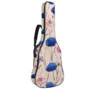 Girly Stripe - Custodia per chitarra acustica con fondo senza cuciture, imbottitura spessa, impermeabile, per chitarre da 40, 41 e 42 pollici, Multicolore 07, 42.9x16.9x4.7 in, Zaino casual