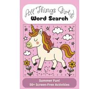 Girly Things Word Search Puzzle Book for Girls: Word Searches with Easy to Read Print About Girly Things, Beauty, Girl Fun and More... I 6x9 Inches, ... Holidays and Screen-Free Summer Ideas
