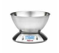 GIRMI BILANCIA CUCINA DIGITALE ELETTRONICA KG.5 DIVIS. GR.1 PIATTO ACCIAIO INOX