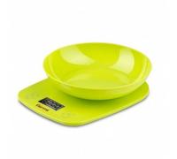 Bilancia da Cucina Elettronica con Ciotola Colore Rosso
