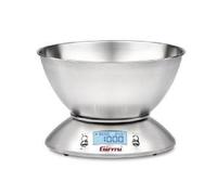Girmi PS85 Acciaio inossidabile Superficie piana Rotondo Bilancia da cucina elettronica Girmi