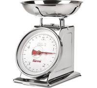 Girmi Bilancia da Cucina Meccanica capacità 5 Kg gradazione 20 gr in Acciaio - ZHS520