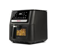 Girmi FG84 ''Ecofrit Crisp'' Friggitrice ad Aria, 6,5 Litri, 1700 W, 8 programmi, Display digitale, BPA/PFOA Safe, Vassoio rialzabile per 2 livelli, Temperatura regolabile, Ricettario incluso