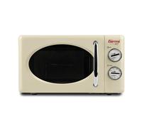 Girmi Forno a microonde con cottura combinata FM2105 700W 20L C/GRILL 800W FM21 VINTAGE PANNA