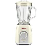 GIRMI - Frullatore con Bicchiere in Vetro 600w 1.5 litri Crema