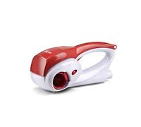Girmi GT02 Grattugia Ricaricabile, 12W, 2 Rulli INOX, Bianco/Rosso