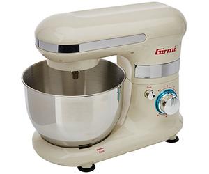 Girmi Im2501 Impastatore, 600 Watts, Plastico, Bianco