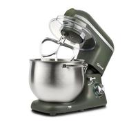 Girmi IM50 Impastatrice Planetaria Gastronomo Plus, 2200W Max, 8 Litri, 6 Velocità, Pulse, Contenitore inox con maniglia, Dispositivo di sicurezza, Accessori inclusi, Verde