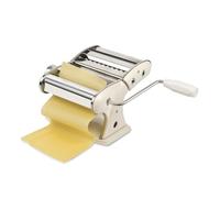 Girmi IM92 Macchina per la pasta, Corpo INOX, 7 Livelli di Spessore, 3 Formati Pasta, Rulli in Alluminio, Crema