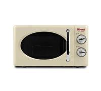 Girmi Forno a microonde con cottura combinata FM2105 700W 20L C/GRILL 800W FM21 VINTAGE PANNA