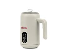 Girmi ML53 Montalatte, 500 W, Capacità 300 ml, Spegnimento Automatico, 4 Funzioni, Latte caldo, Schiuma fredda, calda e densa, Base d'appoggio fredda, Comandi Touch,Bianco
