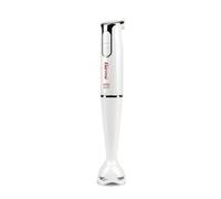 Girmi MX04 Mixer a Immersione 400 Watt, 2 velocità, Motore DC, Lame INOX, Piede anti-schizzo, Bianco